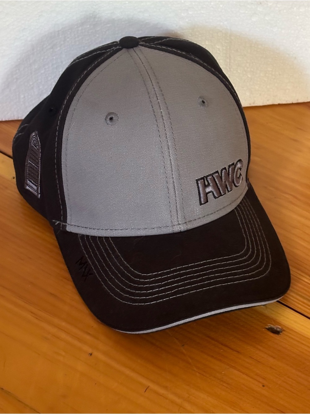 MAX HWC Housewright Construction Black & Gray Adjustable Baseball Cap